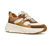 Geox Damen D DIAMANTA Sneaker, Beige, 39 EU