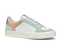 Geox Damen D EMMELENY E Sneaker, Mint/White, 37 EU