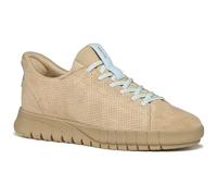 Geox Flextride Schuhe Slipper beige Velour FASTin D657SC - Größe 40