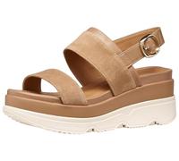 Geox Damen D Gardenia A Wedge Sandal, BEIGE, 40 EU