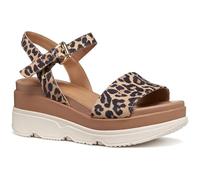 Geox Damen D Gardenia C Wedge Sandal, Natural, 36.5 EU