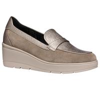 Geox Damen D ILDE B Moccasin, Taupe, 35 EU