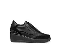 Geox Damen D Ilde Sneaker, Schwarz, 41 EU