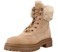 GEOX Veloursleder/Textil Stiefelette, braun, 36 Toffee