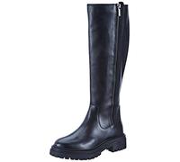 Geox Leder-Stiefel "Iridea" in Schwarz - Größe 36 | Damen Stiefel