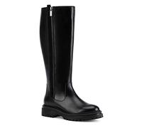 Geox Leder-Stiefel "Iridea" in Schwarz - Größe 38 | Damen Stiefel