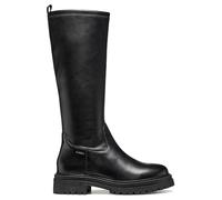 Geox Damen D IRIDEA Knee High Boot, Black, 38 EU