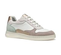 Geox Damen D Jaysen C Sneaker, Mint/White, 40 EU