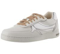 Geox Damen D Jaysen G Sneakers, White Silver, 39 EU