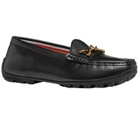Geox Damen D KOSMOPOLIS + Grip Moccasin, Black, 40 EU