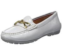 Geox Damen D KOSMOPOLIS + Grip Moccasin, LT Grey, 37 EU