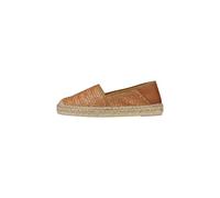 Geox Damen D LAMPEDUSA A Espadrille Wedge Sandal, Camel, 41 EU
