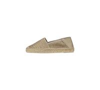 Geox Damen D LAMPEDUSA A Espadrille Wedge Sandal, Taupe, 40 EU