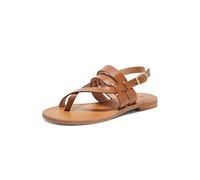Geox Damen D MADDALUSIA A Slide Sandal, Camel, 37 EU