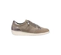 Geox Damen D Myria C Sneaker, Gun/Taupe, 37 EU