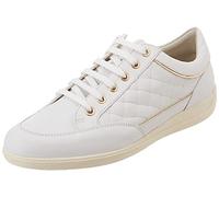 Geox Damen D Myria Sneaker, White, 38 EU