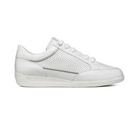 Geox Damen D Myria Sneaker, White, 38 EU