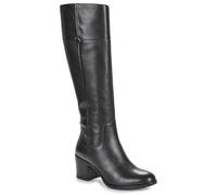 Geox Damen D New ASHEEL A Fashion Boot, Black, 37 EU