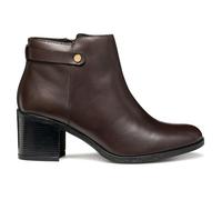 Geox Damen D New Asheel Ankle Boot, Dunkelbraun, 37 EU