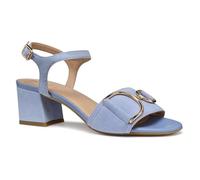 Geox Damen D New ERAKLIA 50 B Heeled Sandal, Lt Blue, 36 EU