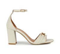 Geox Damen D New ERAKLIA 80 Heeled Sandal, LT Sand, 38 EU