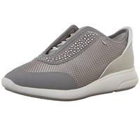 Geox Damen D Ophira E Sneaker, Grau (LT GREY/SILVERC1355)
