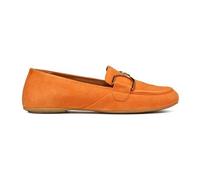 Geox Damen D Palmaria J Loafer Flat, ORANGE, 39 EU