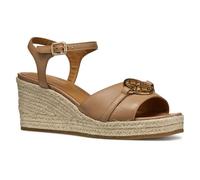 Geox Damen D PANAREA B Wedge Sandal, Beige, 40 EU