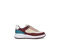 Geox Damen D PG1X B ABX A Sneaker, Wine/Cream, 37 EU