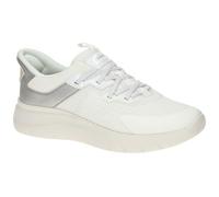 Geox Damen Sneaker D PLUMMERY Plus B Weiß/Silber Größe 39