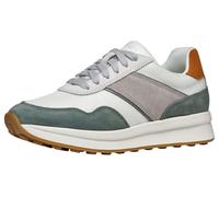 Geox Damen D RUNNTIX A Sneaker, Off White/SAGE, 39 EU