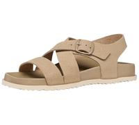 Geox Damen D SANDYBETT B Flat Sandal, LT Taupe, 35 EU