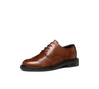 Geox Leder-Schnürschuhe "Serilda" in Hellbraun - Größe 38 | Herren Schnuerschuhe