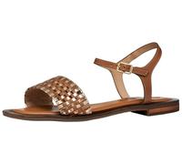 Geox Damen D Sozy QC C Flat Sandal, Camel/LT Gold, 40 EU
