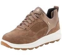 Geox Damen D Spherica 4x4 B ABX Sneaker, Dk Taupe Lead, 37 EU