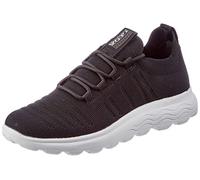 Geox Damen D Spherica C Sneakers,Schwarz,42 EU