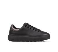 Geox Damen D SPHERICA EC4.1 D Sneaker, Black/Gun, 40 EU