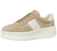 Geox Damen D SPHERICA ECUB-2 A Sneaker, Cream/Papyrus, 37 EU