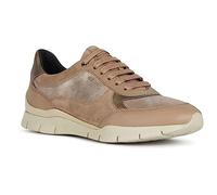 Geox Damen D Sukie A Sneaker, DK Taupe, 37 EU