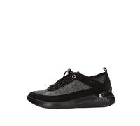 Geox Damen D THERAGON A' Slip On Sneaker, Schwarz (Black C9999), 36 EU