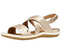GEOX Schuhe Sandal Vega Dame Hellgold 41
