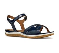 Geox Damen D Vega B Flat Sandal, Navy, 41 EU