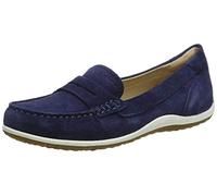 Geox Damen D Vega Moc A Mokassin, Blau (Blue C4000), 35 EU