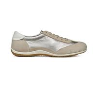 Geox Damen Sneaker D VEGA A Helltaupe/Hellgold Größe 38