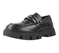 Geox Slipper D Vilde C Leder Schwarz Damen Größe 40