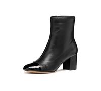 Geox Damen D VIRNILISA 65 Ankle Boot, Black, 38.5 EU