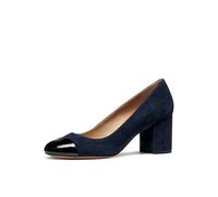 Geox Leder-Pumps "Virnilisa" in Dunkelblau - Größe 37 | Pumps