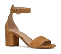 Geox Damen D VIRNILISA 65 S A Heeled Sandal, Cognac, 41 EU