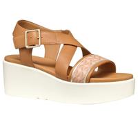 Geox Damen D XAND 2.2S A Wedge Sandal, Camel/Nude, 39 EU