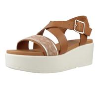 Geox Damen D XAND 2.2S A Wedge Sandal, Camel/Nude, 40 EU